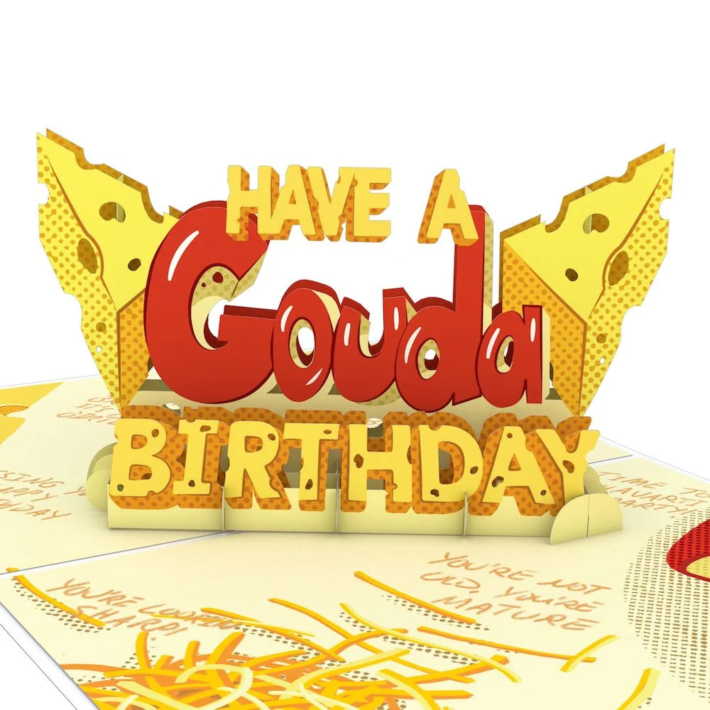 Lovepop Gouda Birthday Pop-Up Card and Sentiment Set for Any Woman