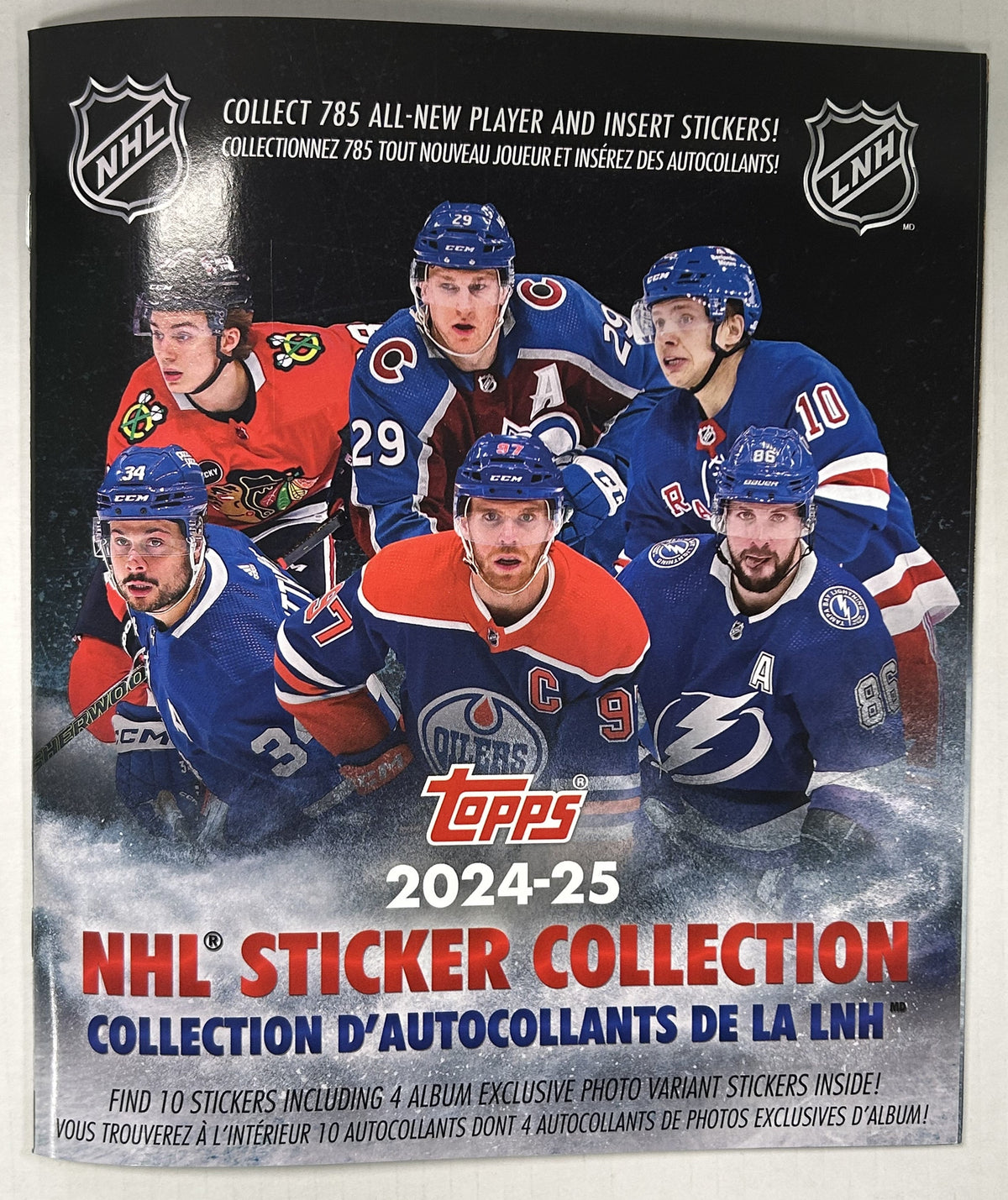 2024-25 Topps NHL Stickers Collector Album Cup