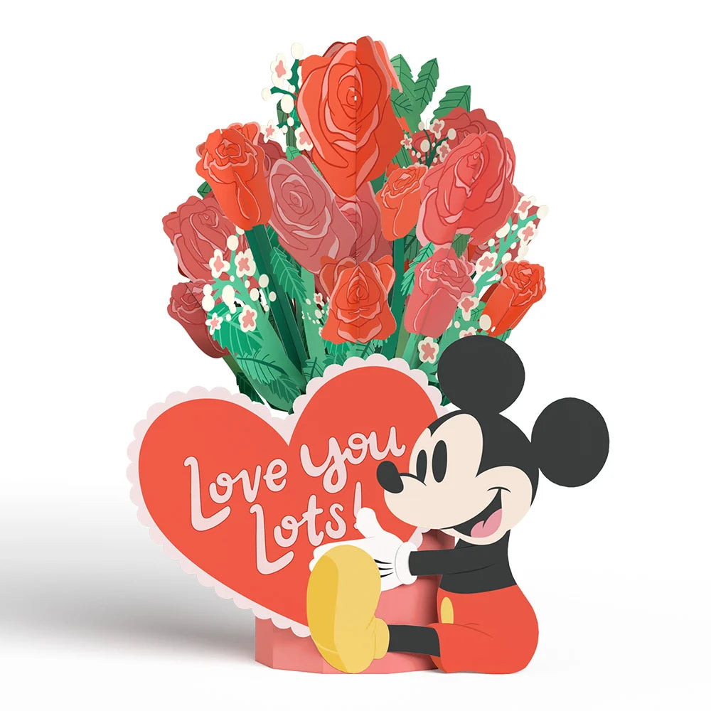 Lovepop Disney’s Mickey Mouse Love You Lots Flower Buds Bouquet