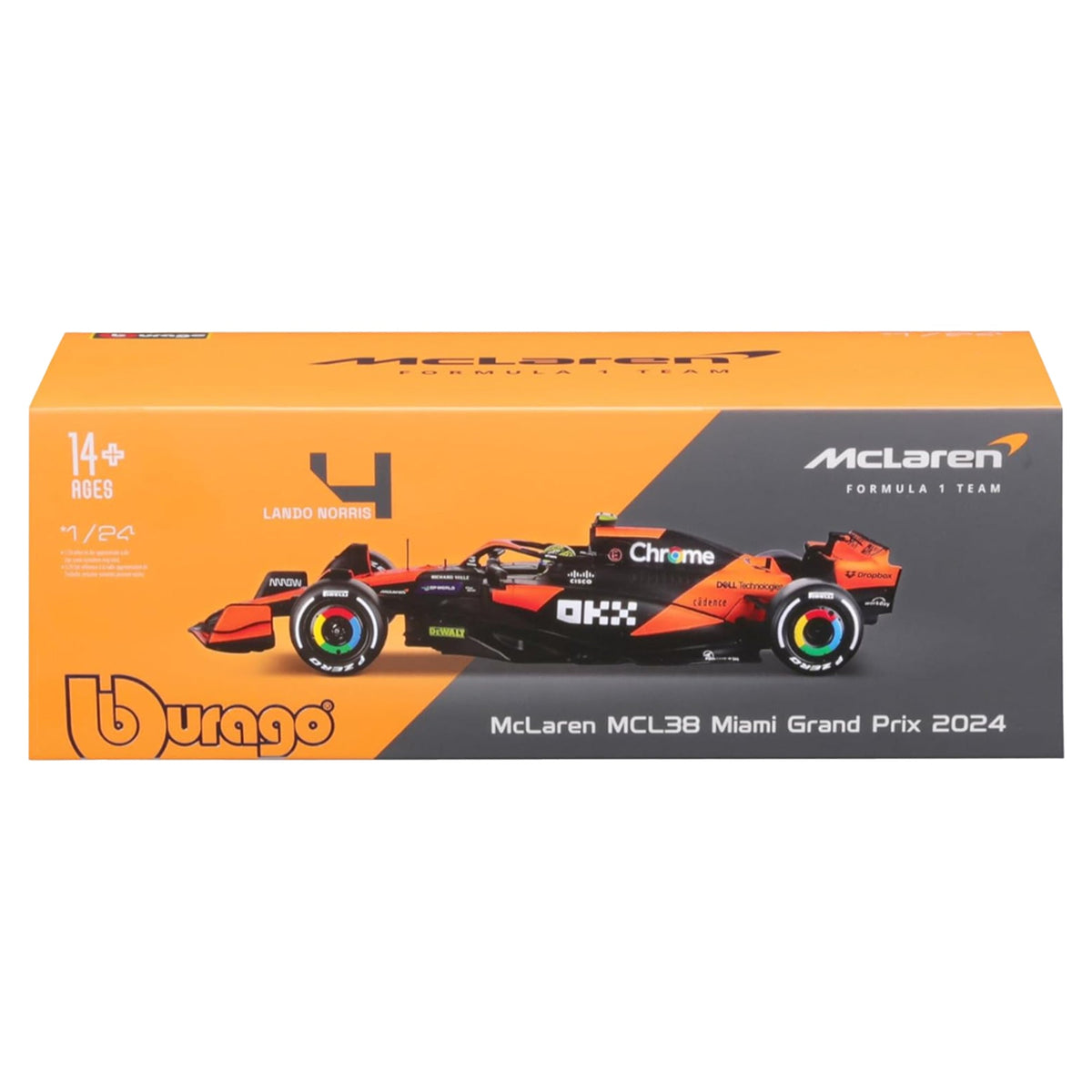 1:24 Formula With Figure – Mclaren MCL38