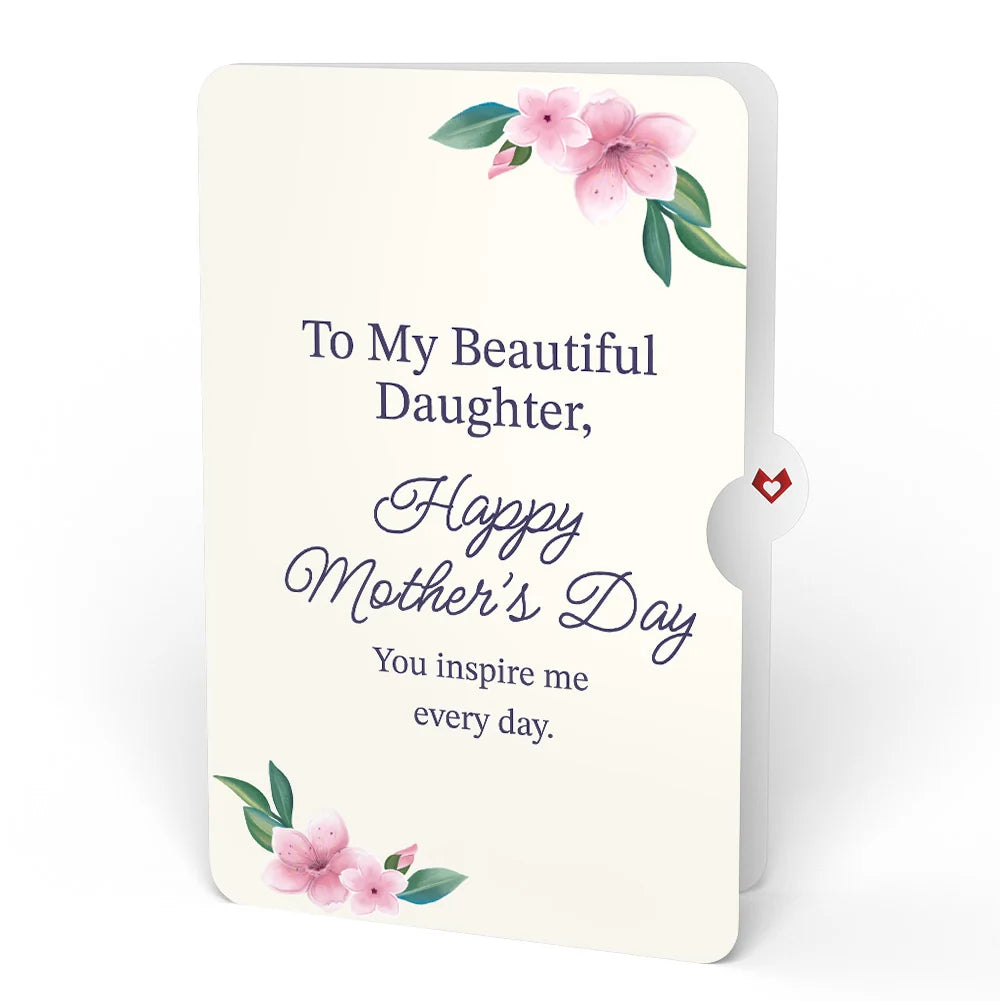 Lovepop You Brighten My World Birds Mother’s Day Suncatcher Card and Sentiment Set for Daughter Glass