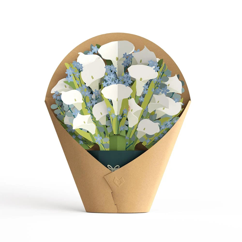 Lovepop Deepest Sympathy Calla Lilly Bouquet