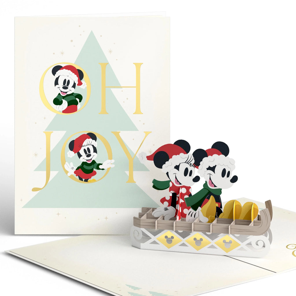 Lovepop Disney’s Mickey Mouse Oh Joy Christmas Pop-Up Card