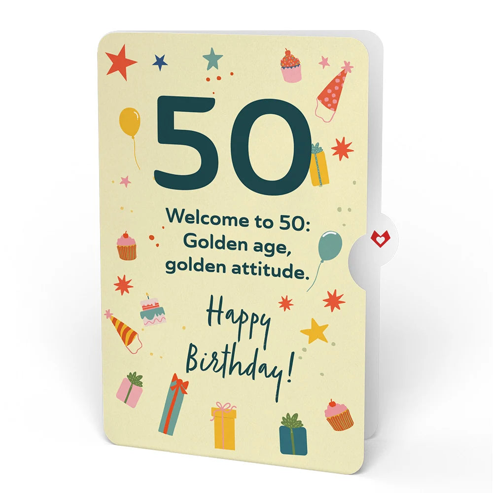Lovepop 50th Birthday Truck Pop-Up Card and Sentiment Set
