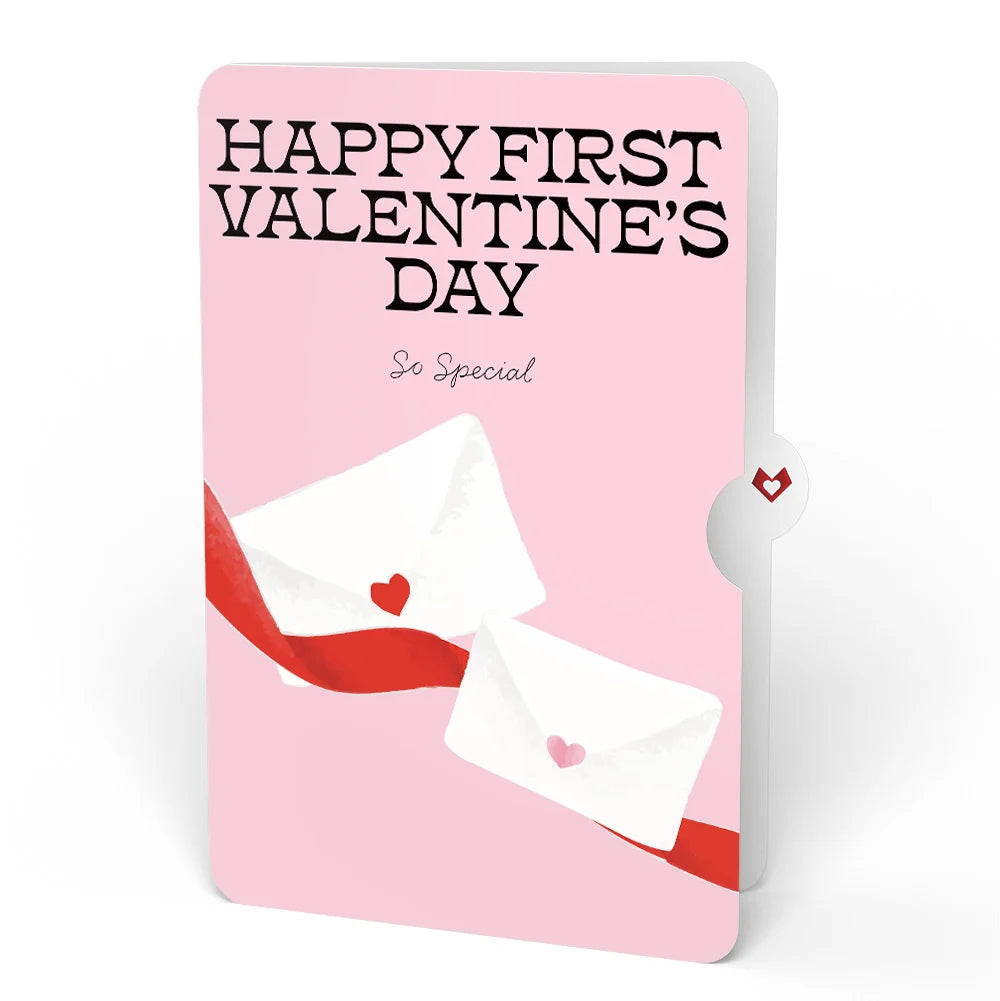 Lovepop French Love Dog First Valentine Plushpop Card and Sentiment Set