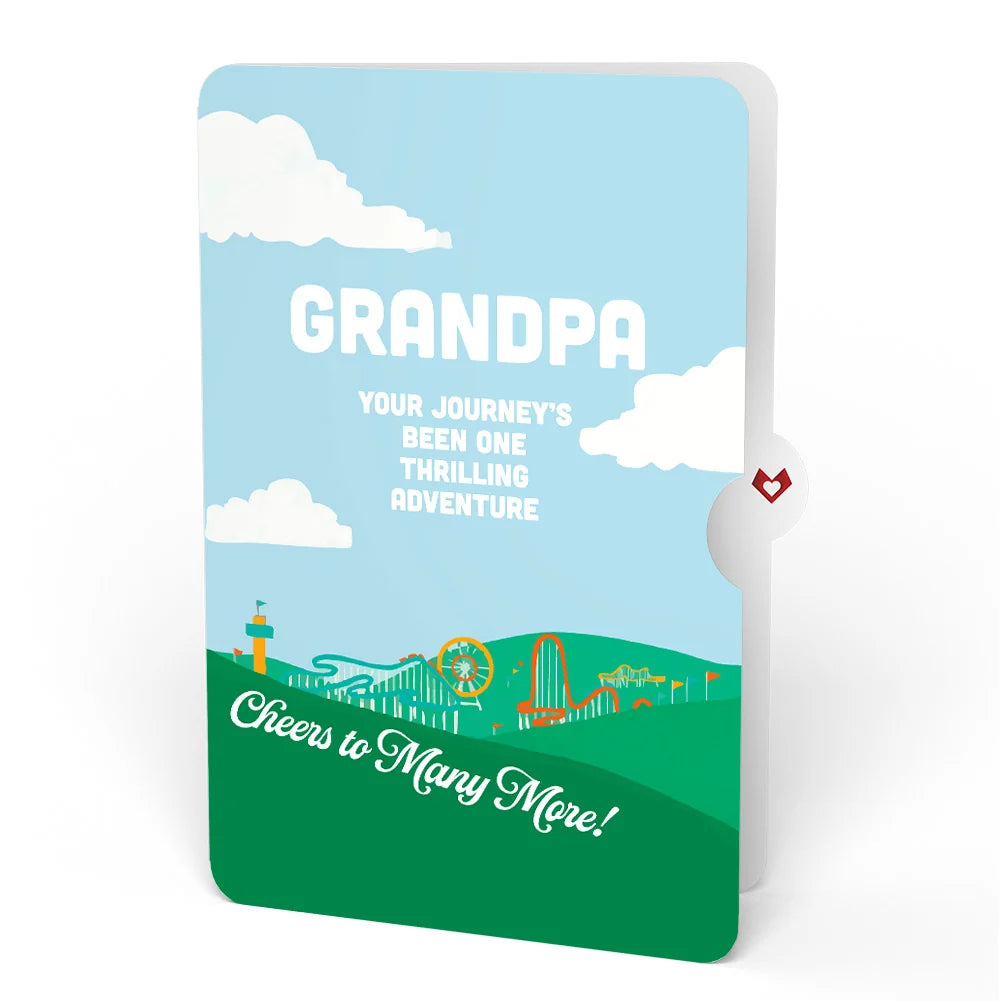 Lovepop Over the Hill Birthday Pop-Up Card and Sentiment Set for Grandfather