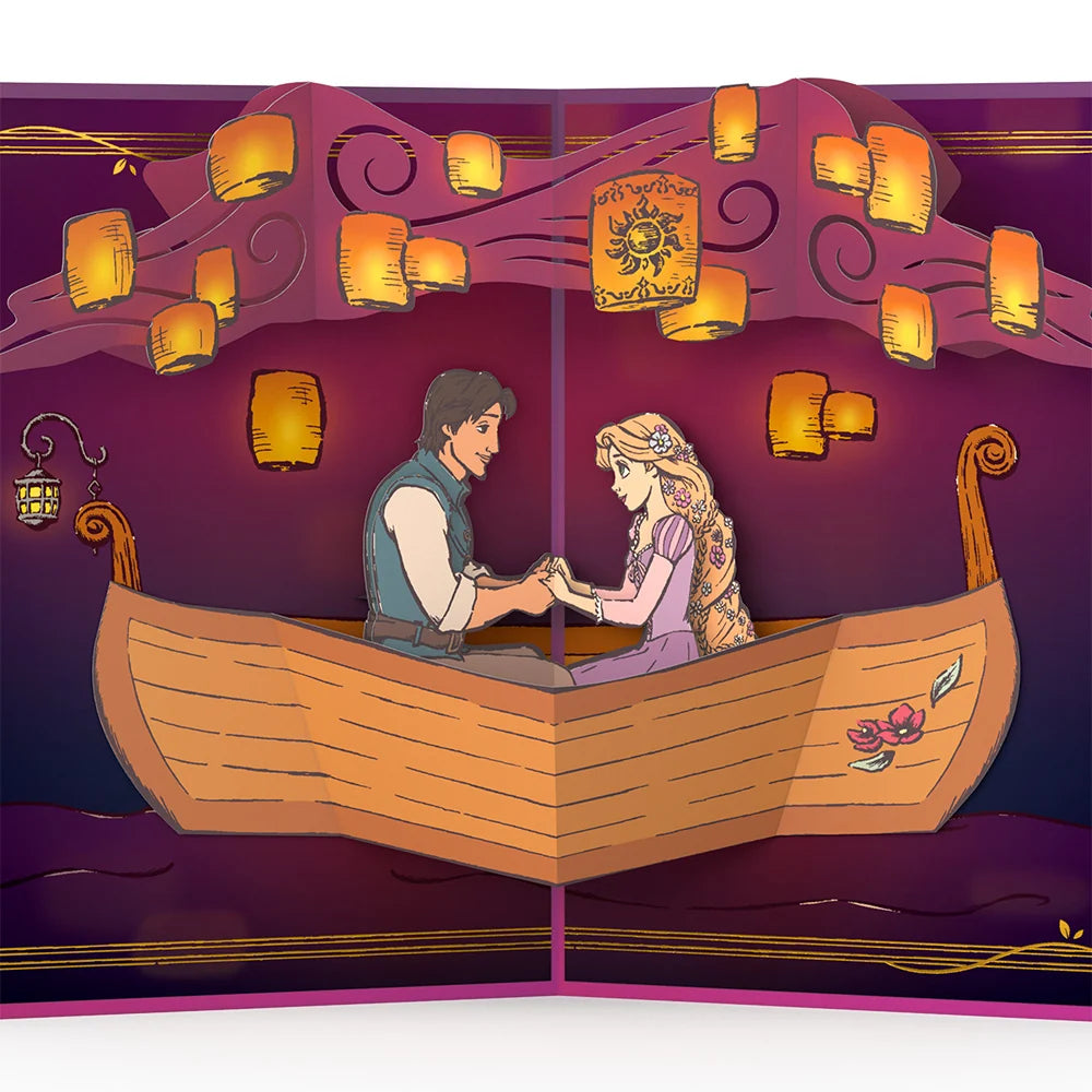 Lovepop Disney’s Tangled You Light Up the World Pop-Up Card