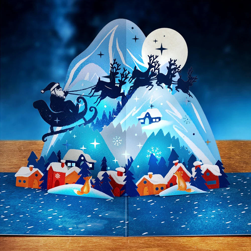 Lovepop Christmas Music & Lights Card 3-Pack
