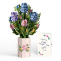 Lovepop Hydrangea Mother’s Day Bouquet and Sentiment Set for Sister Vase