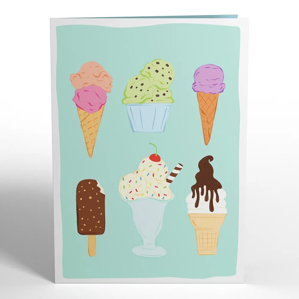 Lovepop Sweet Day Ice Cream Pop-Up Card