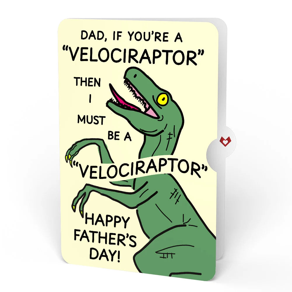 Lovepop Fin-tastic Fish Father’s Day Bouquet and Velociraptor Sentiment Set