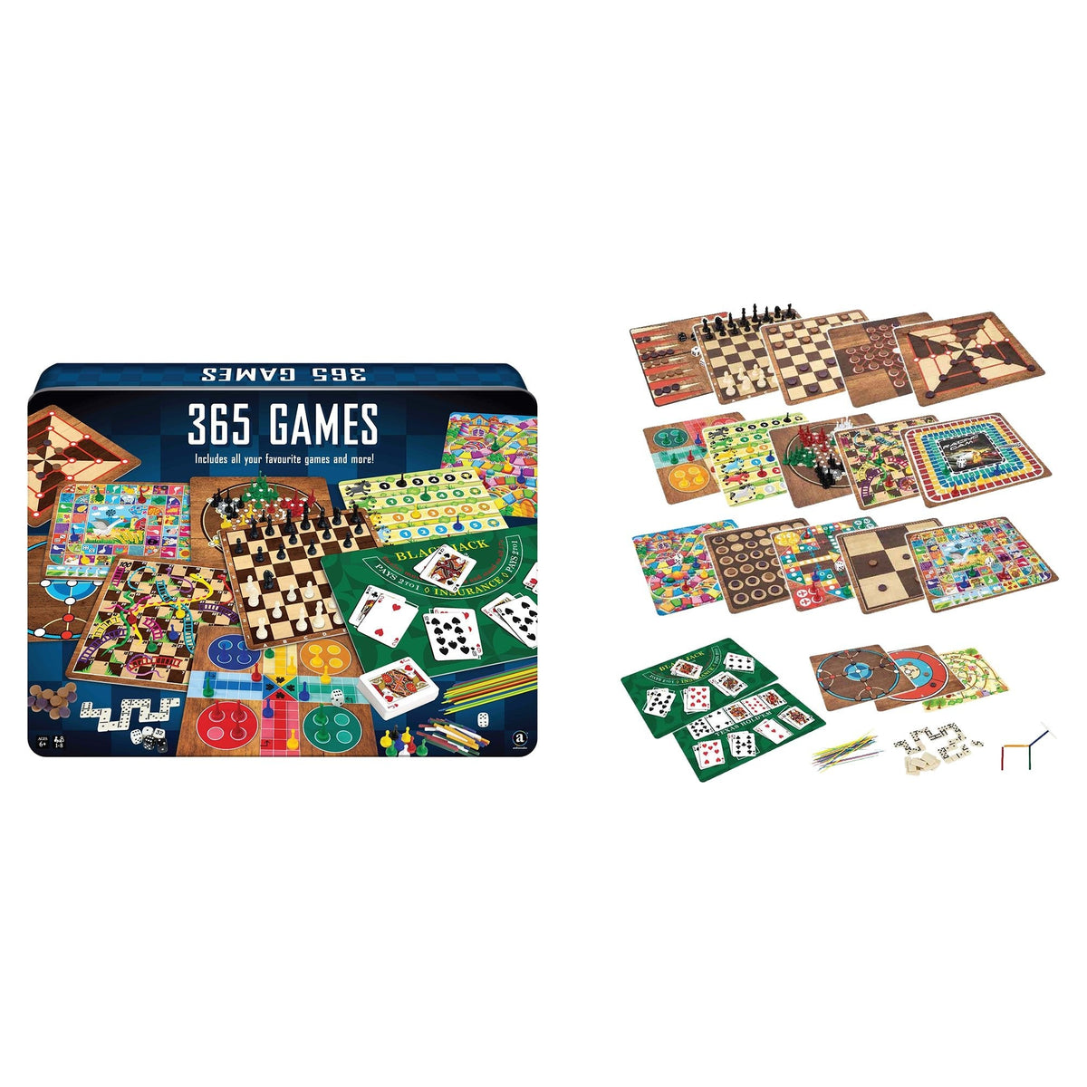 365 Games in Tin Case