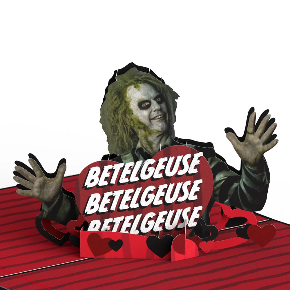 Lovepop Beetlejuice Love Connection Pop-Up Card