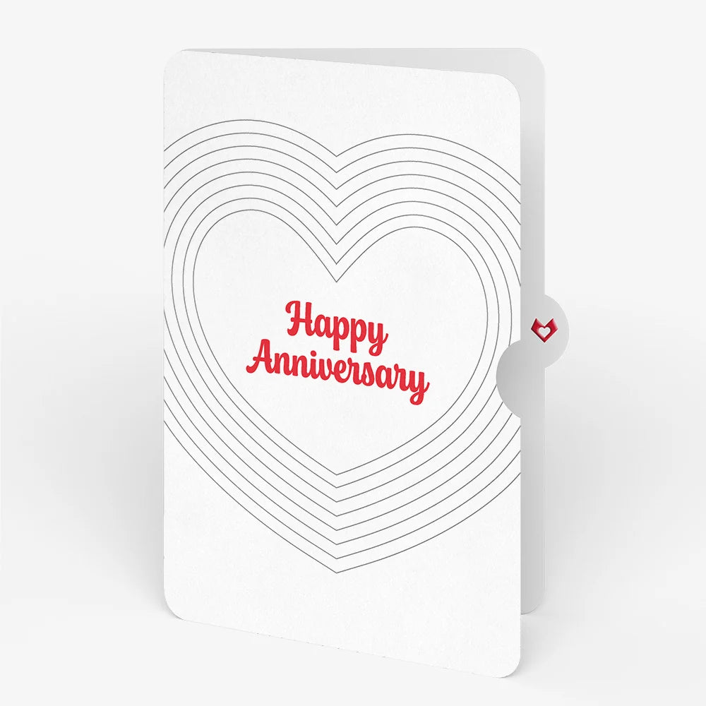 Lovepop OK Go: Love Pop-Up Card and Layered Heart Anniversary Sentiment Set