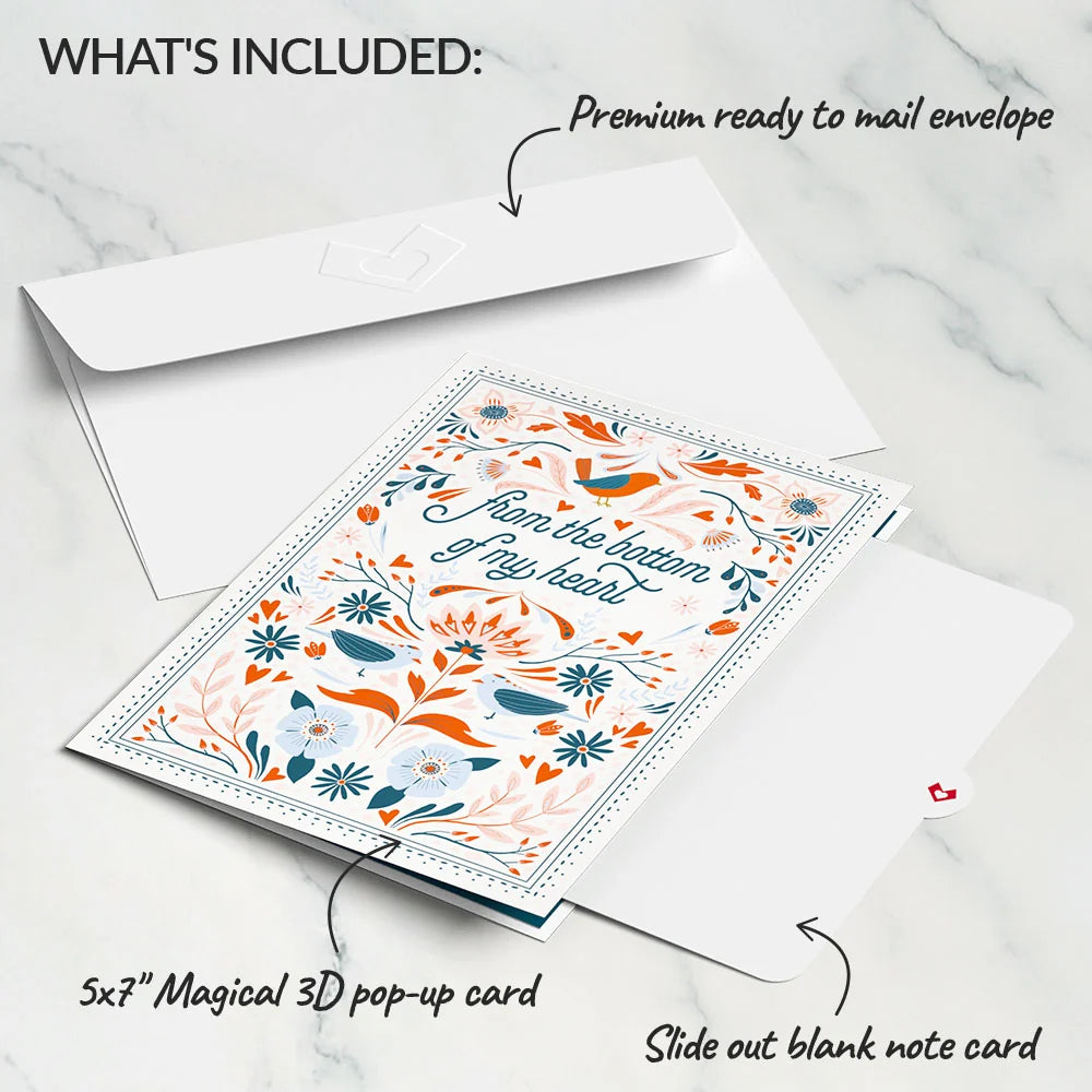 Lovepop Heartfelt Thank You Pop-Up Card