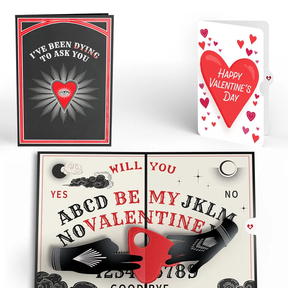 Lovepop Dying to Ask You Valentine Pop-Up Card and Big Sweet Heart Sentiment Set