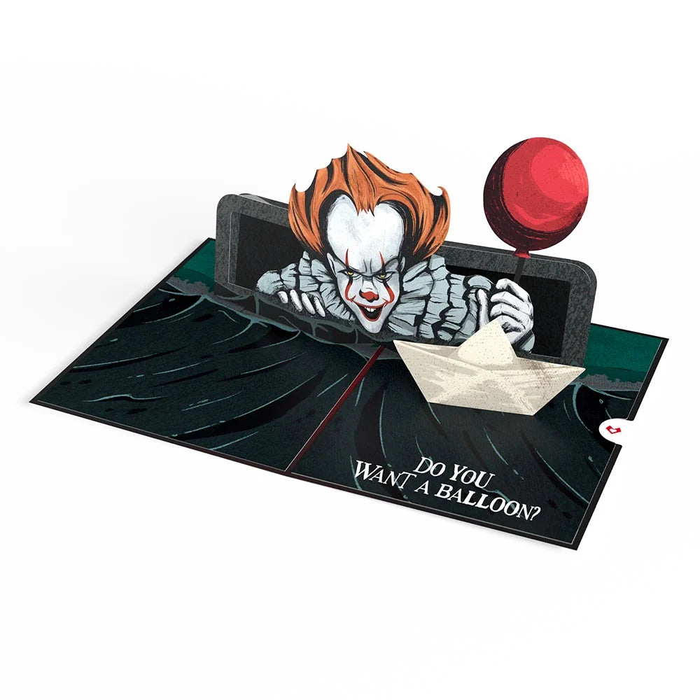 Lovepop IT Pennywise Birthday Pop-Up Card