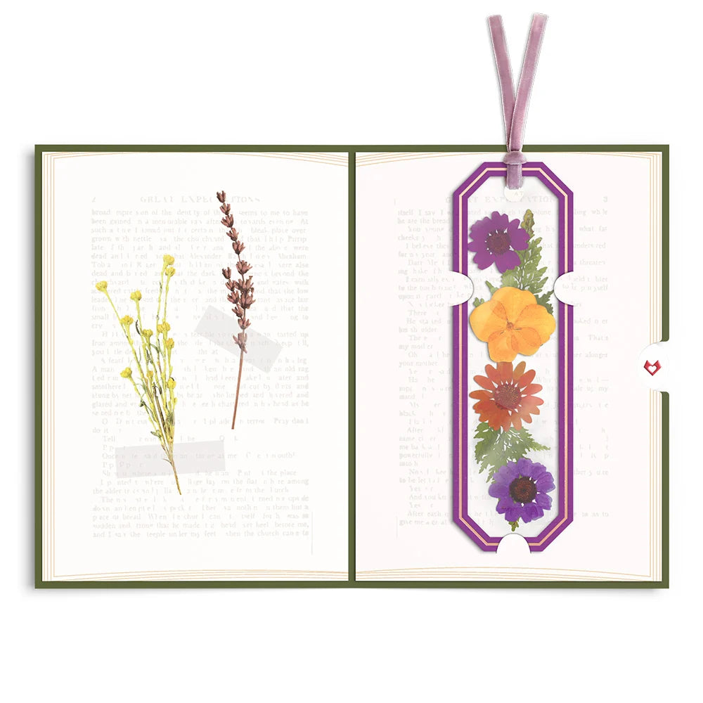 Lovepop Best Chapter Yet Petal Pressed Bookmark Card
