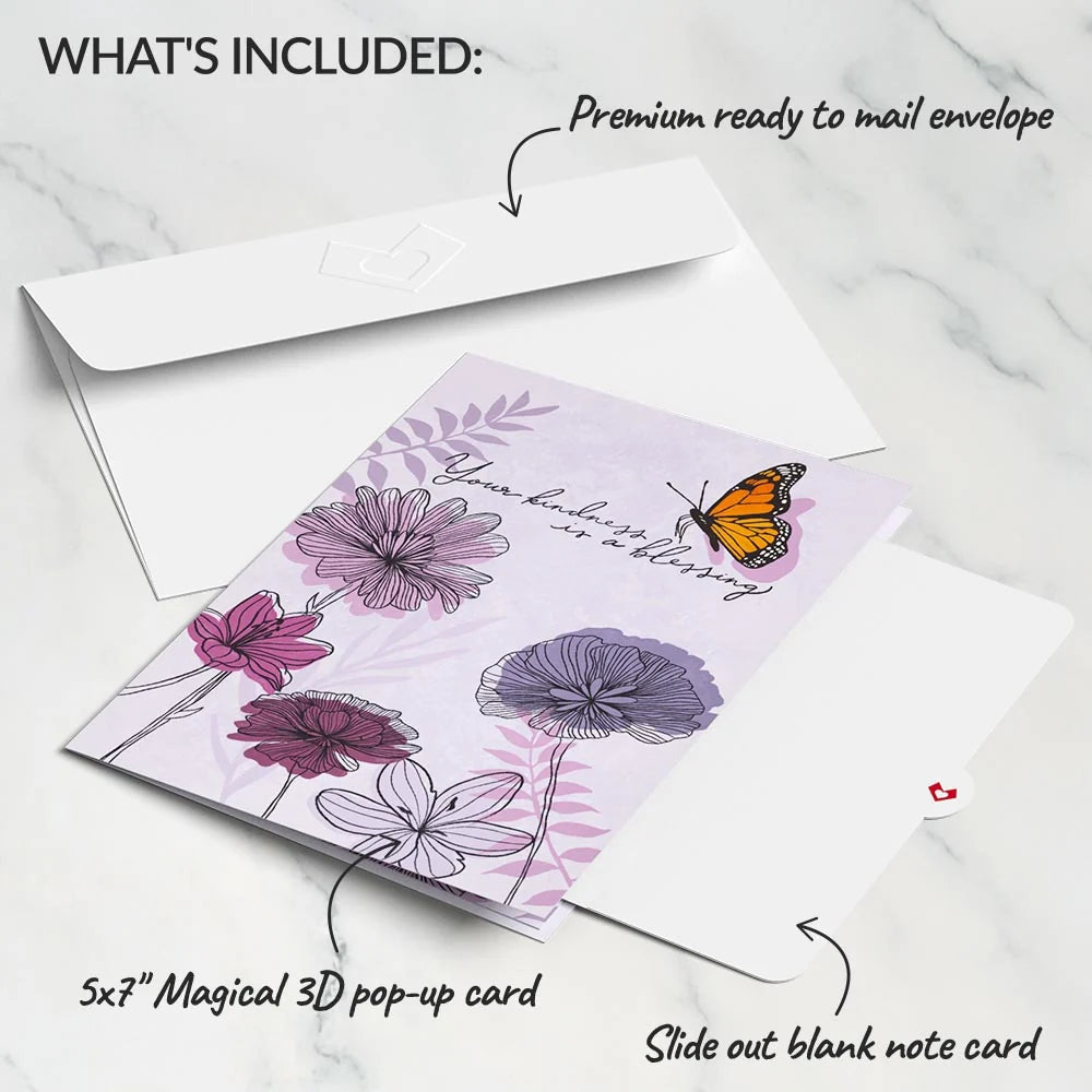 Lovepop Your Kindness Is a Blessing Pop-Up Card