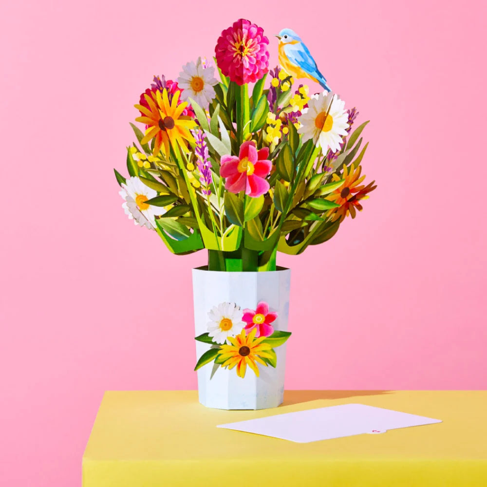 Lovepop ‘Happiest Birthday Wishes’ Plushpop Card and Bouquet Bundle