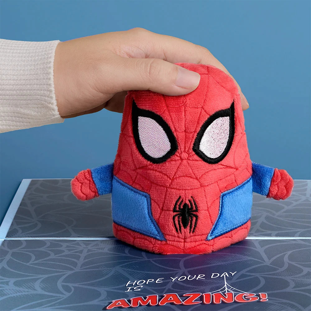 Lovepop Marvel’s Spider-Man Plushpop Card & Flower Buds Bouquet Bundle
