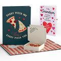 Lovepop Pizza Love Valentine Pop-Up Card and Sentiment Set for Grandson