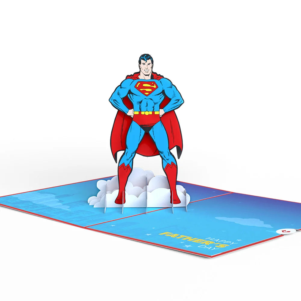 Lovepop Superman Father’s Day Pop-Up Card