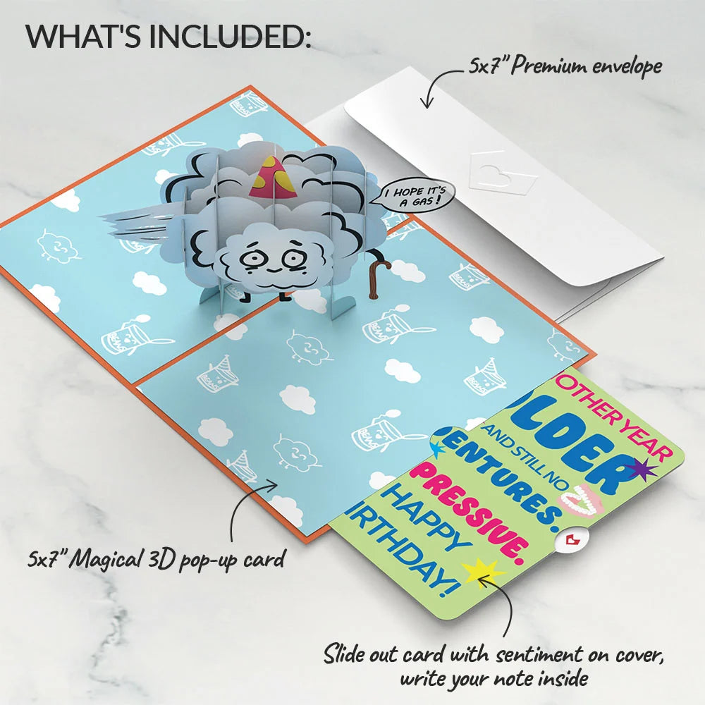 Lovepop Happy Birthday to an Old Fart Pop-Up Card and Sentiment Set