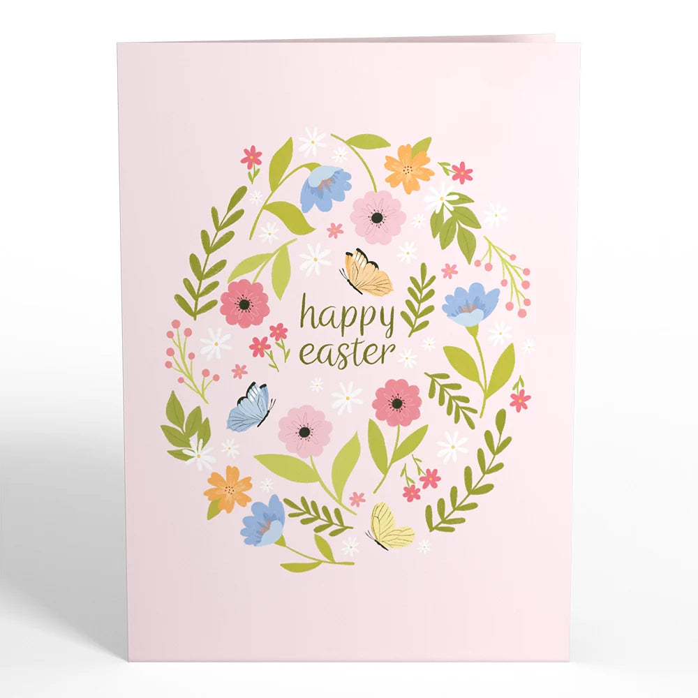Lovepop Happy Easter Bunny Amid the Blossoms Pop-Up Card
