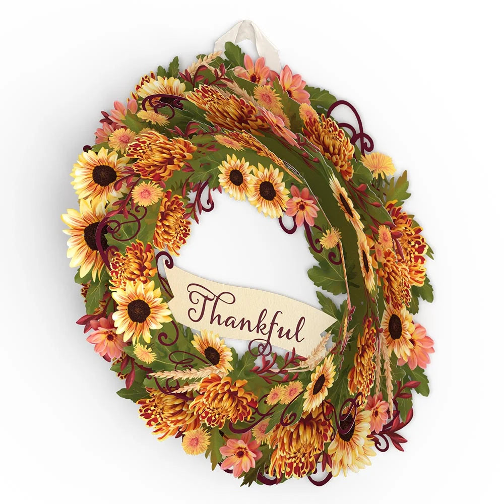 Lovepop Thankful Wreath