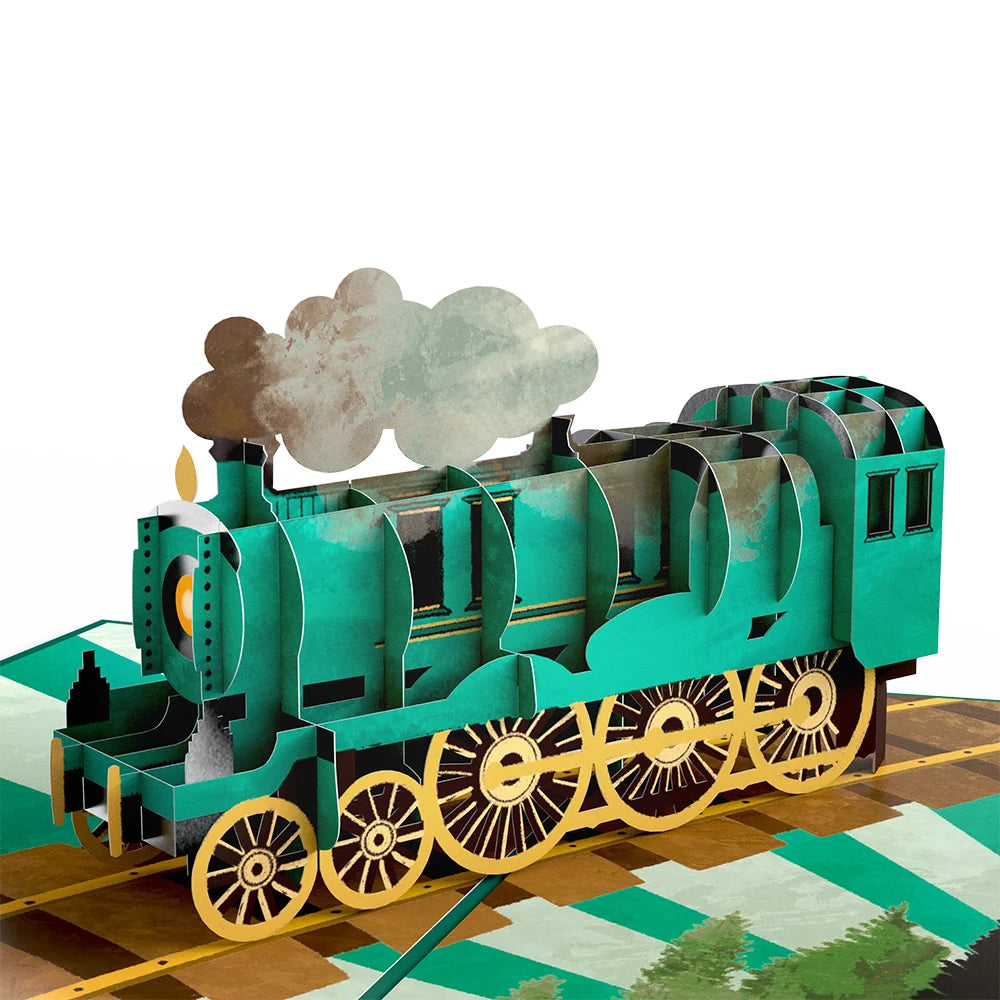 Lovepop Classic Train Pop-Up Card