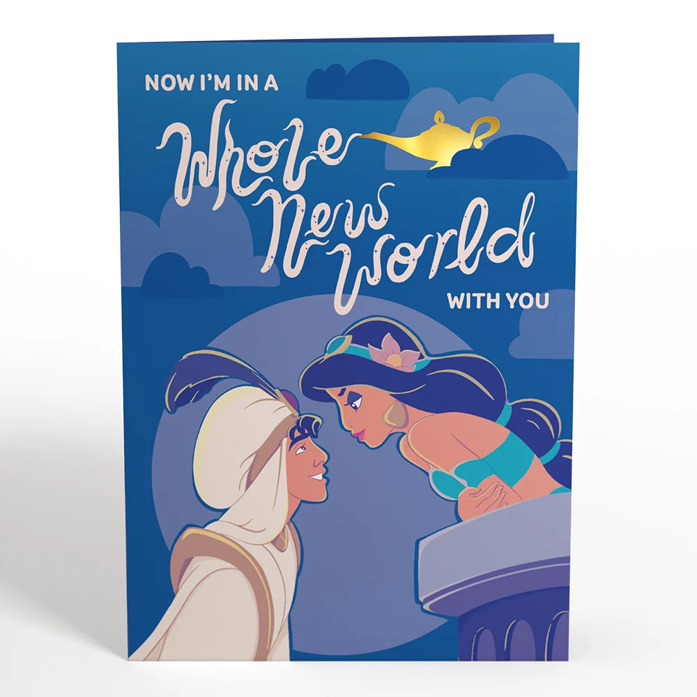 Lovepop Disney’s Aladdin Whole New World Pop-Up Card