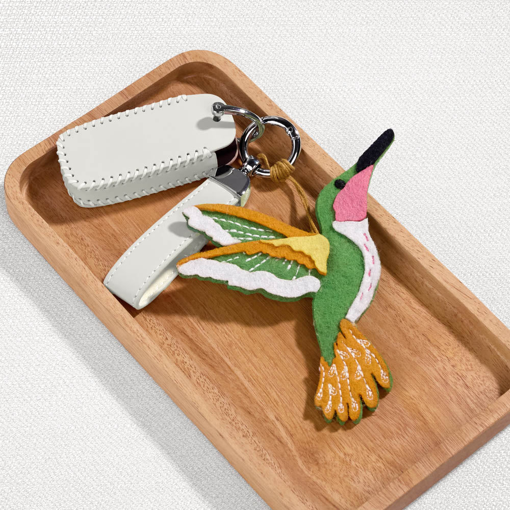Lovepop Serene Hummingbird HeartFelt Charm Card