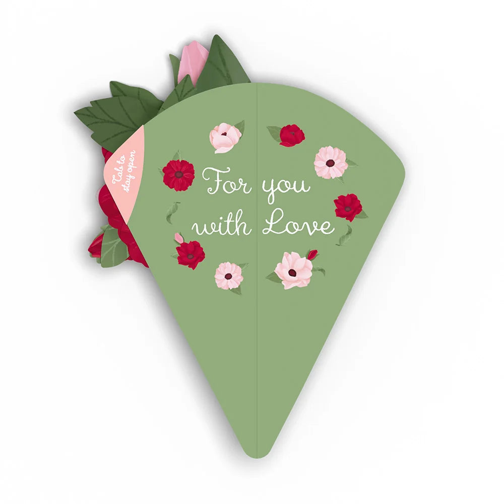 Lovepop Rosy Ruby Little Blooms (Notecard 5-Pack)