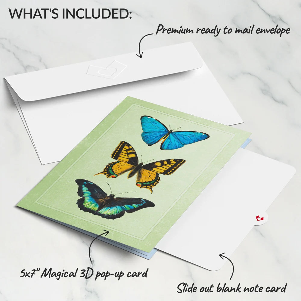 Lovepop Butterflies in Flight Pop-Up Card