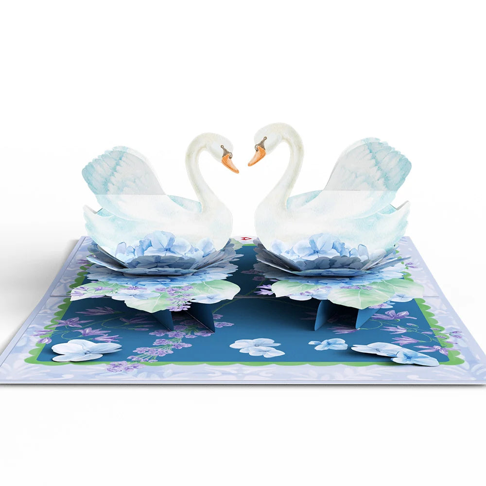 Lovepop Always and Forever Swans Pop-Up Card