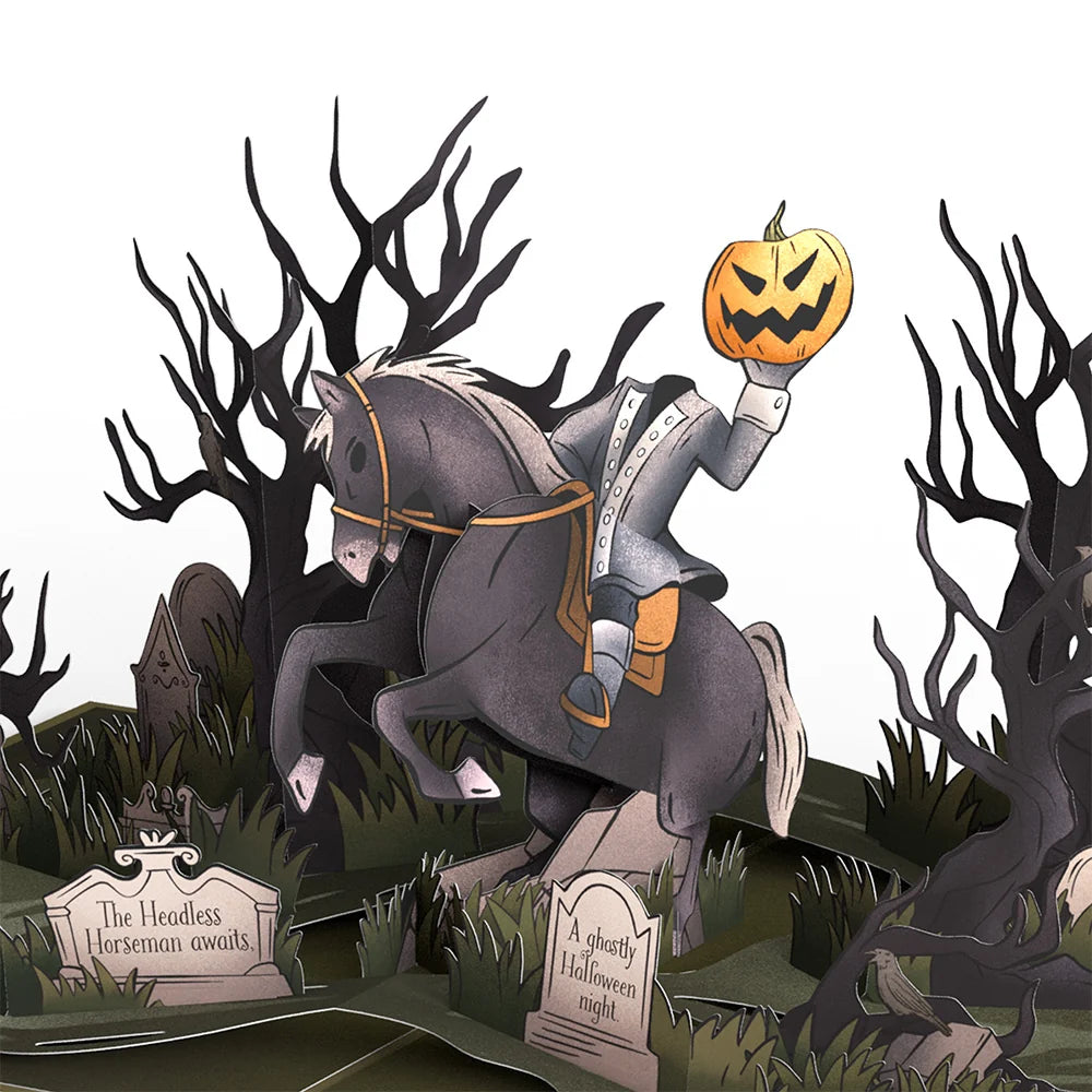 Lovepop Headless Horseman Halloween Pop-Up Card