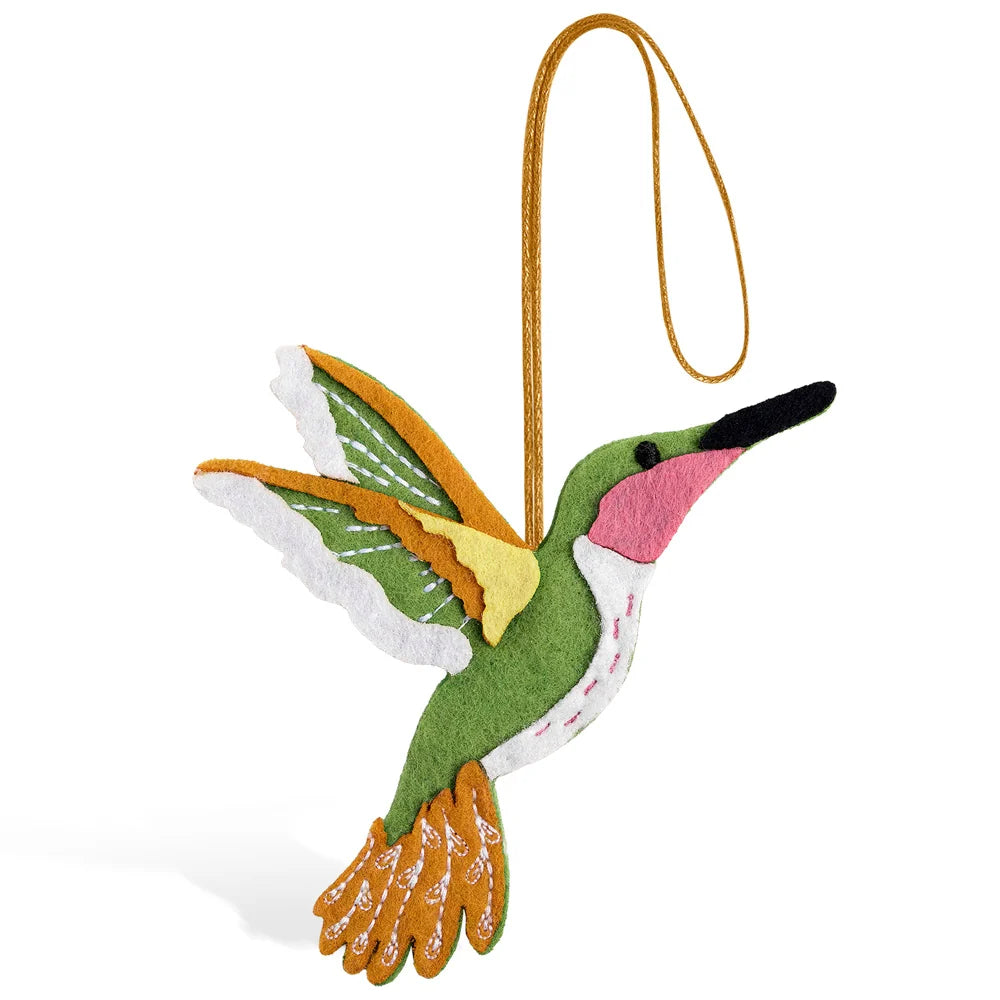 Lovepop Serene Hummingbird HeartFelt Charm Card