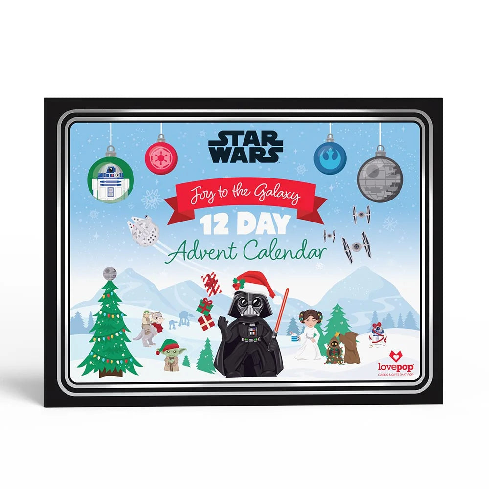Lovepop Star Wars Joy to the Galaxy 12 Day Holiday Advent Calendar