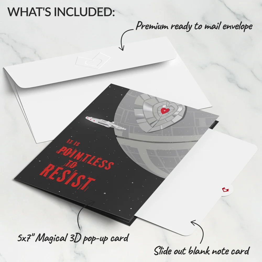 Lovepop Star Wars Darth Vader Be Mine Pop-Up Card