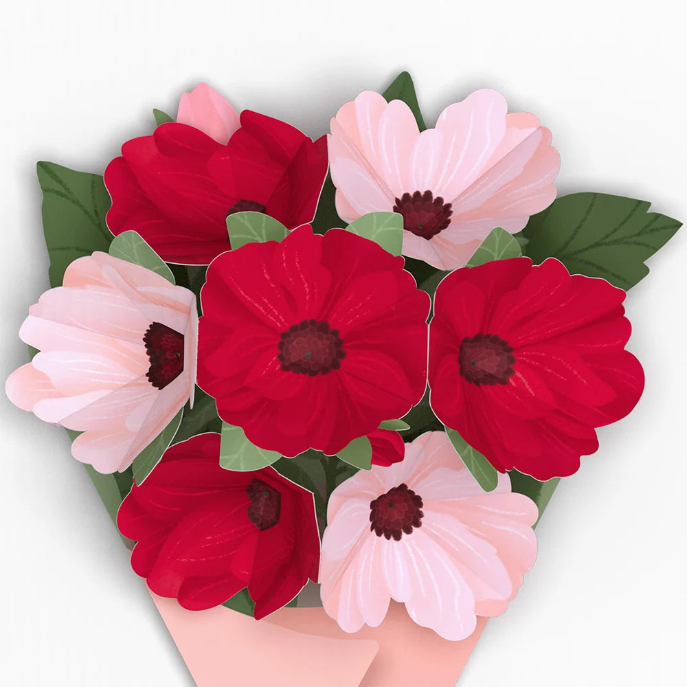 Lovepop Rosy Ruby Little Blooms (Notecard 5-Pack)