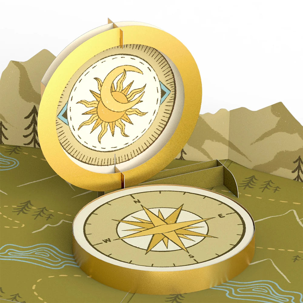 Lovepop Guiding Compass Anniversary Pop-Up Card and Ultimate Guide Sentiment Set
