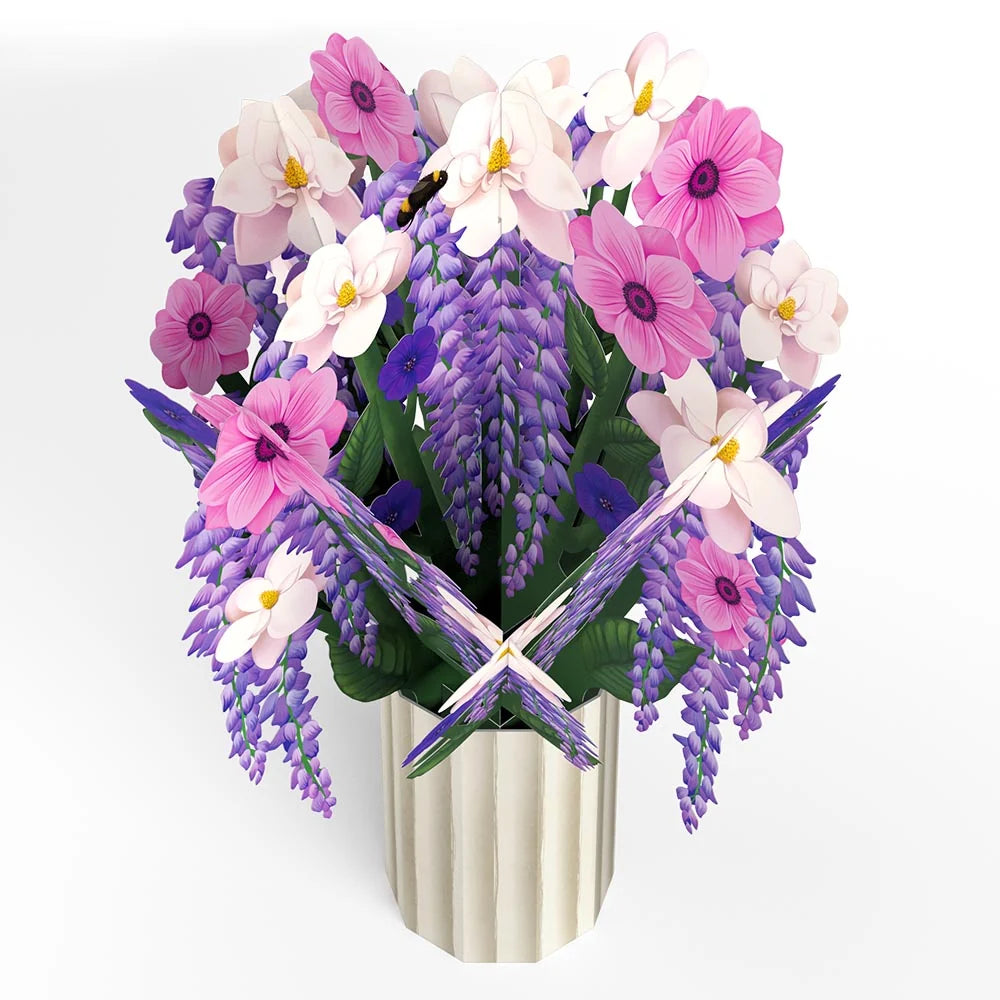 Lovepop Have The Zest Birthday Suncatcher Card & Pop-Up Bouquet Bundle