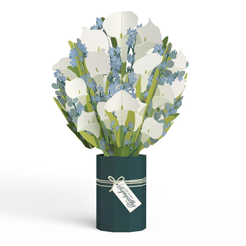 Lovepop Deepest Sympathy Pop-Up Card & Bouquet Bundle