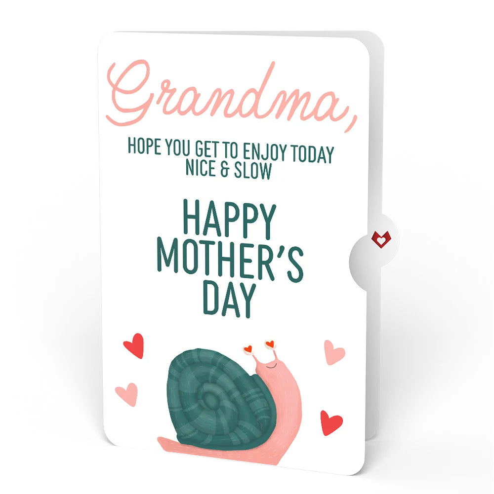 Lovepop Love You Slow Much Snail Mother’s Day Pop-Up Card and Sentiment Set for Grandmother