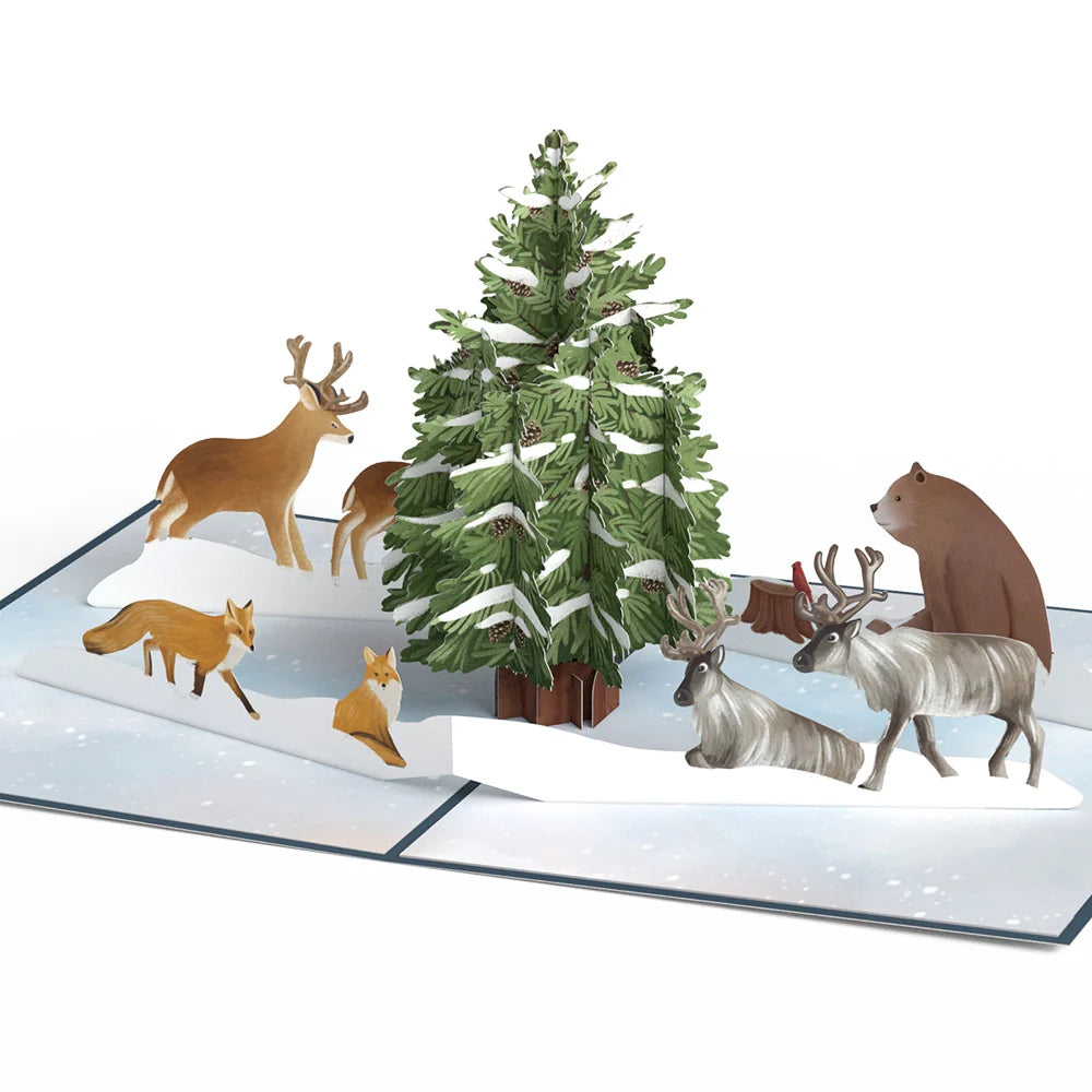 Lovepop Winter’s Eve Vigil Pop-Up Card