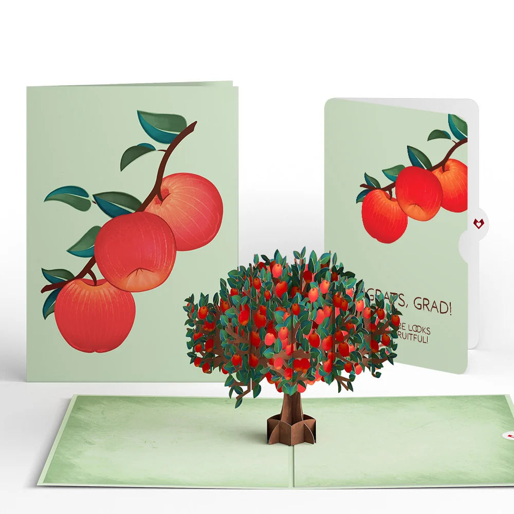 Lovepop Apple Tree Graduation Pop-Up Card and Sentiment Set