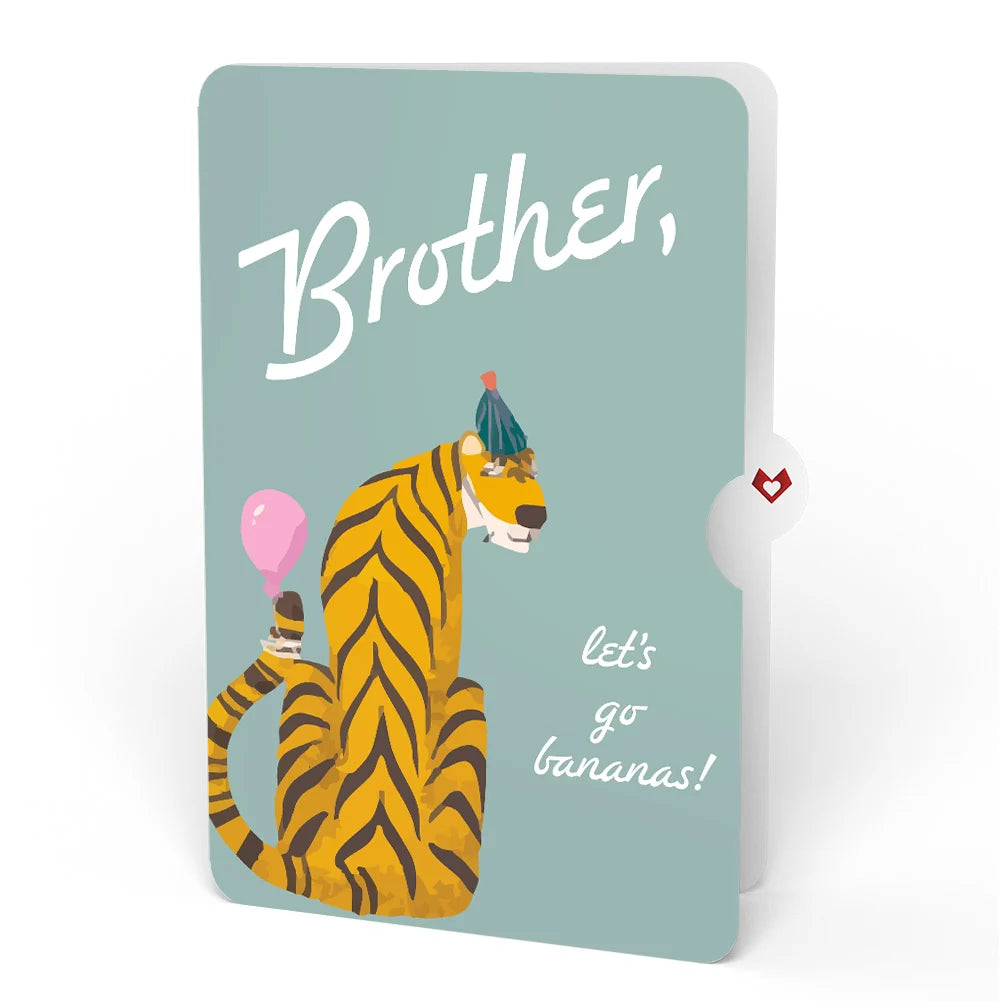 Lovepop Party Animals Birthday Pop-Up Card and Sentiment Set for Brother