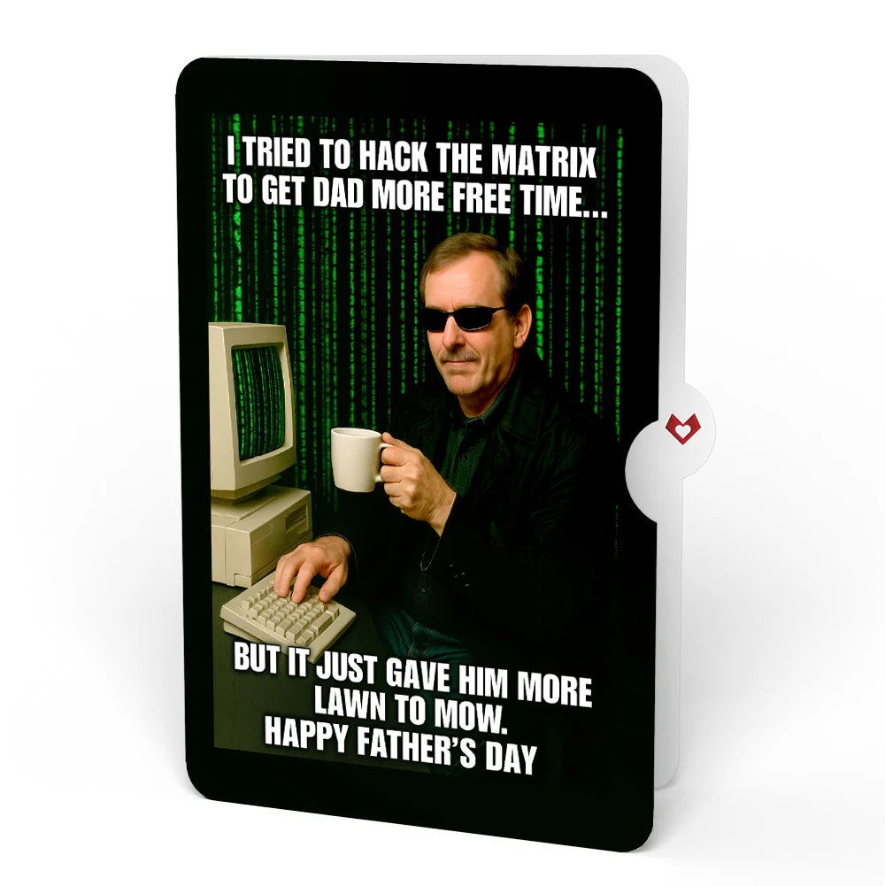 Lovepop Toolbox Father’s Day Pop-Up Card and Matrix Hacker Sentiment Set