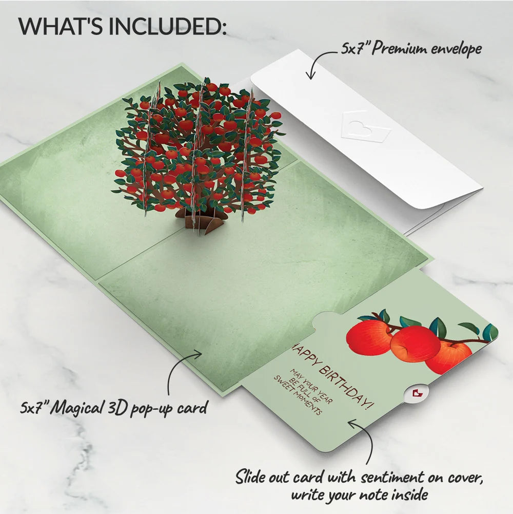 Lovepop Apple Tree Birthday Pop-Up Card and Sentiment Set